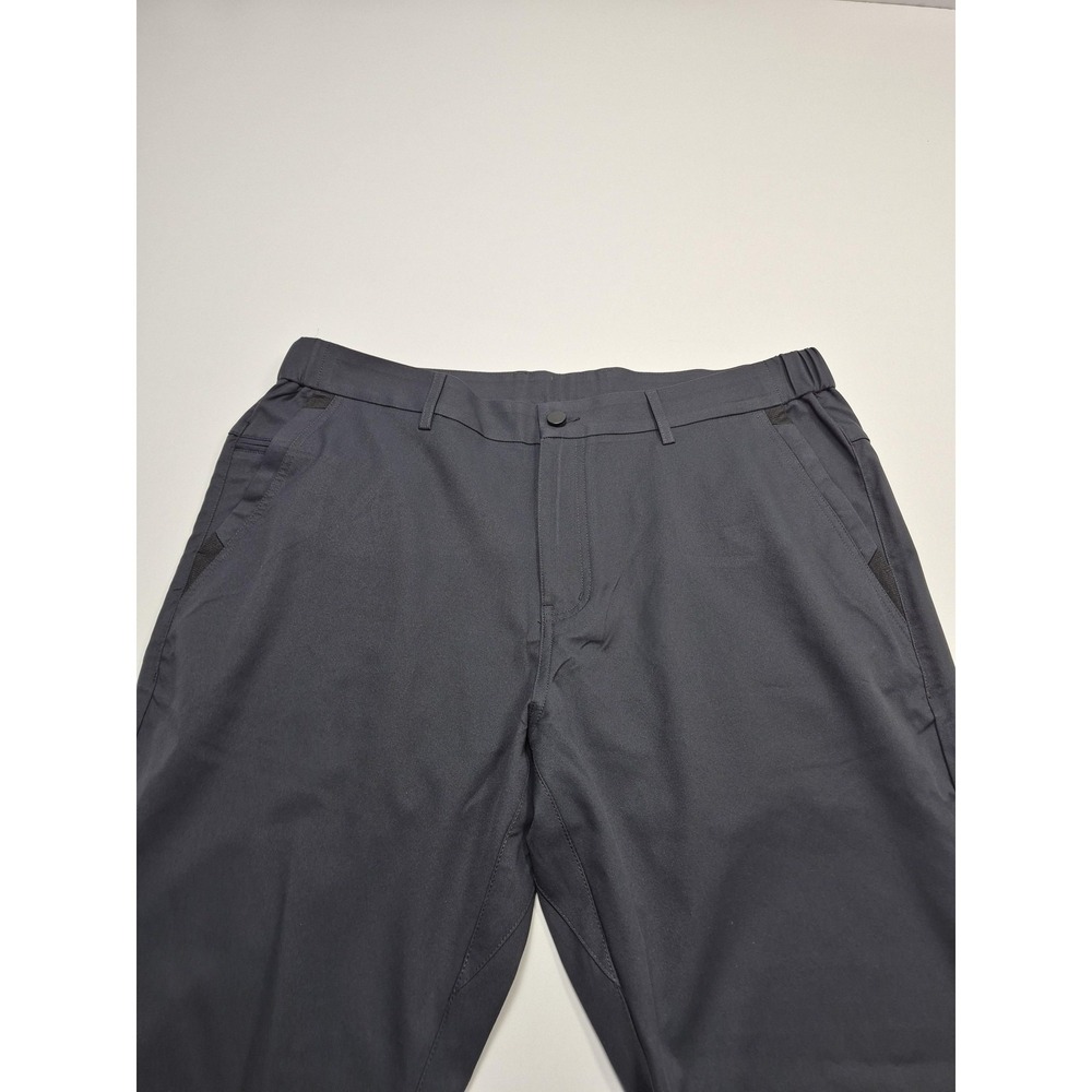 Jack Archer Jetsetter Pants Black Performance Stretch Chino Men's 36x28 - Picture 2 of 12